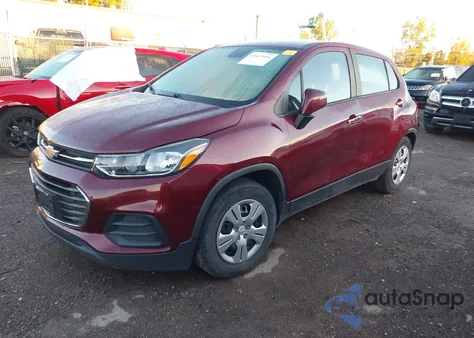 2017 Chevrolet Trax Ls из США, поврежденный, VIN 3GNCJKSB6HL276306